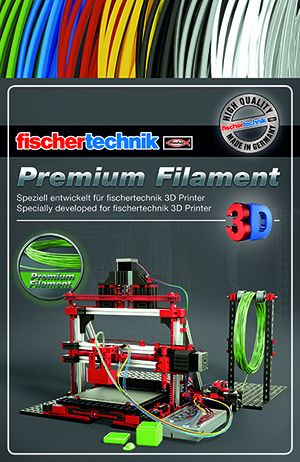 Fishertechnik нитка для 3D принтера зелений 50 грамм (поліетиленовий пакет)