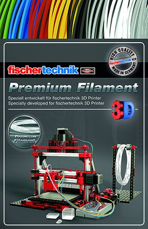 Fishertechnik нитка для 3D принтера прозорий 50 грамм (поліетиленовий пакет)