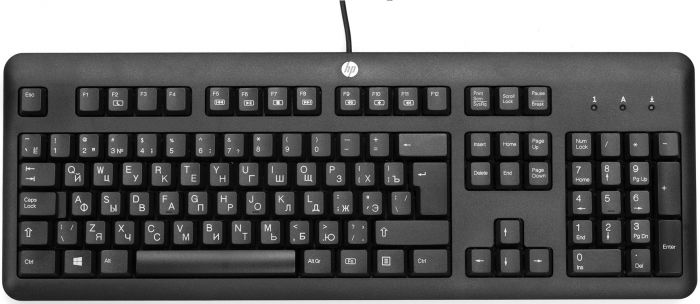 Клавіатура HP USB Black