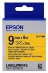 Картридж зі стрічкою Epson LK3YBW принтерів LW-300/400/400VP/700 Strng adh Blk/Yell 9mm/9m