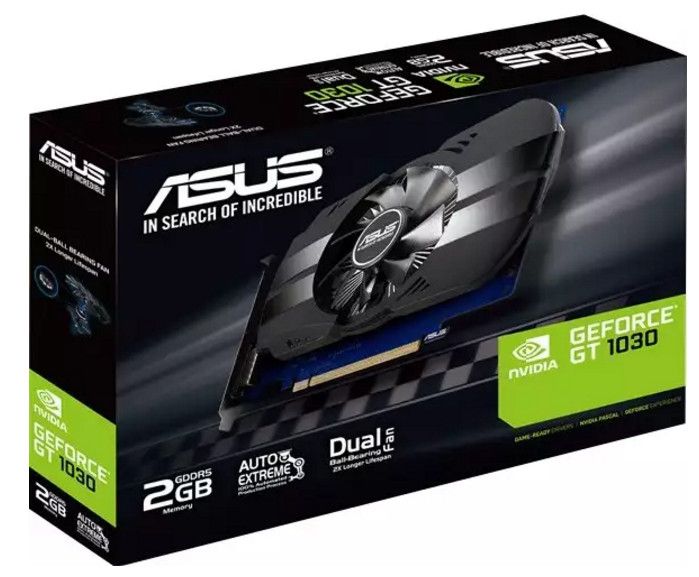 Вiдеокарта ASUS GeForce GT1030 2GB GDDR5 OC