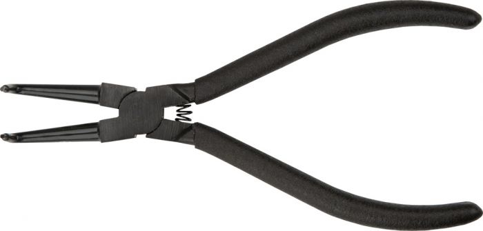 Щипці для стопорних кілець TOPEX, внутрішні, вигнуті, діапазон 19-60 мм, тримач прогумований, 175 мм