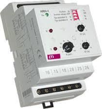 Реле контролю напруги та послідовності фаз ETI, HRN-54N 3x400/230AC (3F, 1x8A_AC1) з нейтраллю