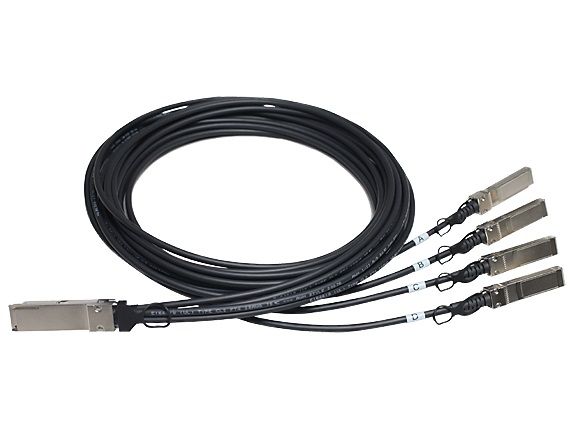 Кабель HP X242 QSFP 4x10G SFP+ 5m DAC Cable