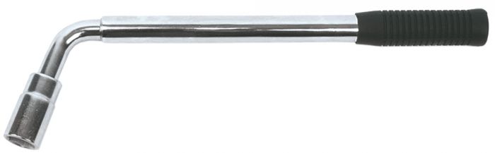 Ключ балонний TOPEX, телескопічний, 17х19 мм, тримач прогумований, антиковзкий, довжина 340-520 мм