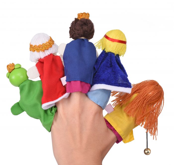 Набір ляльок goki для пальчикового театру Царівна Жабка 51899G