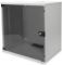 Шафа DIGITUS SOHO, 19" 12U 540x400, скл.двері, 60kg max, сіра