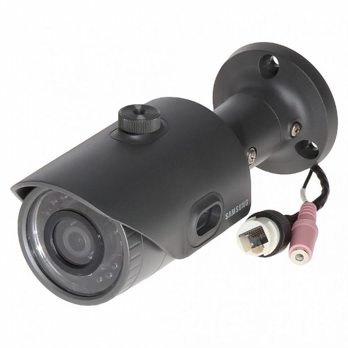 IP - камера Hanwha SNO-L6013RP/AC, 2Mp, Fixed 3.6mm, Irdistance 20m, POE, IP66, ICR