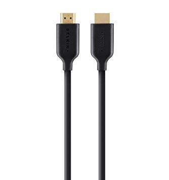 Кабель Belkin HDMI (AM/AM) High Speed w/Ethernet 2м, BLACK,GOLD