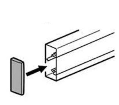 Заглушка Legrand для кабель-каналу DLP-S, 85x50мм