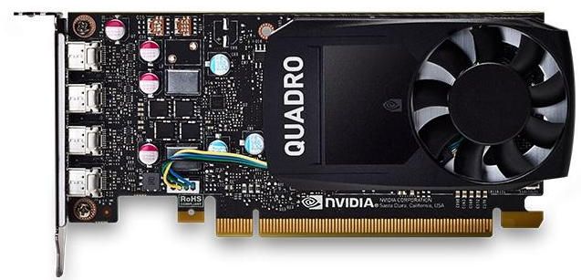 Відеокарта Dell NVIDIA Quadro P600 2GB (4 mDP) Graphics