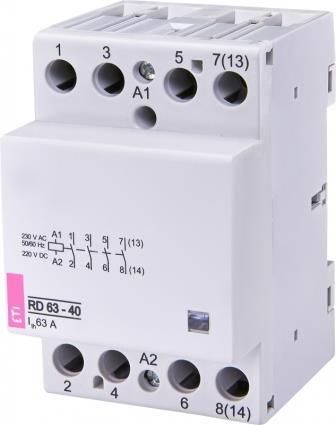 Контактор ETI RD 63-40 (230V AC / DC) (AC1)