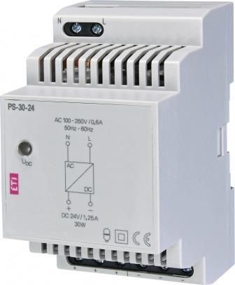 Блок живлення ETI PS-30-24 230VAC/24VDC 30W