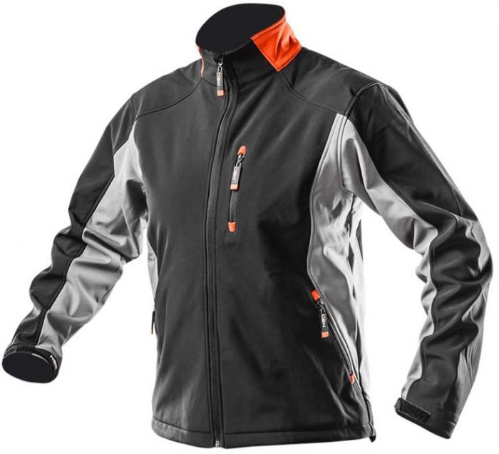 Куртка робоча Neo, Pазмер L / 52, вітро- і водонепроникна, softshell, сертифікат CE
