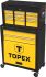 Шафа-візок для інструменту TOPEX, складається з 2 модулів 61.5х33х66 см та 60х26х34 см, висувні ящики, на колесах