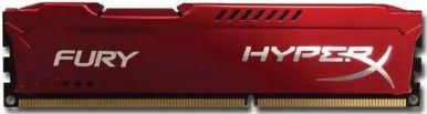 Память до ПК Kingston DDR3 1600 8GB KIT (4GBx2) HyperX Fury Red