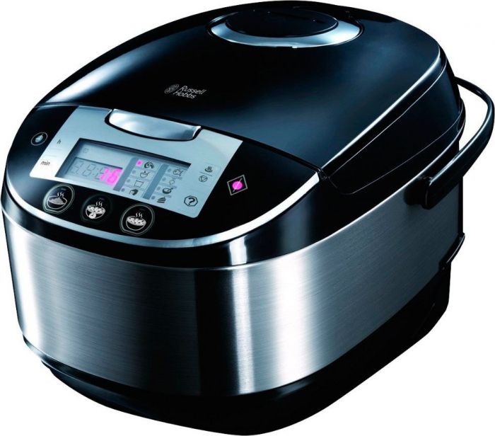 Мультиварка Russell Hobbs Cook&Home, 900Вт, чаша-5л, сенсорне, метал/пластик, чорний