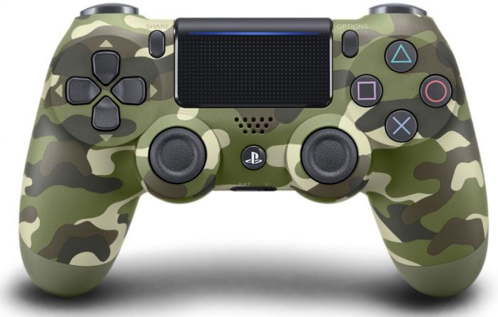 Геймпад бездротовий PlayStation Dualshock v2 Green Cammo