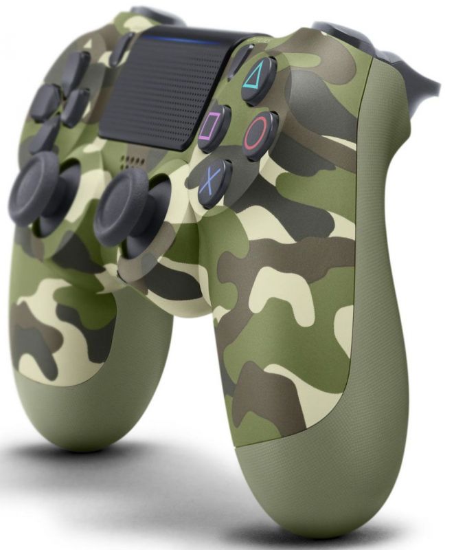 Геймпад бездротовий PlayStation Dualshock v2 Green Cammo