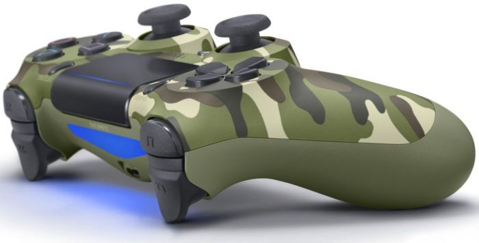 Геймпад бездротовий PlayStation Dualshock v2 Green Cammo