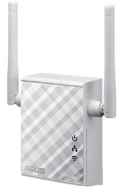 Повторювач Wi-Fi сигналу ASUS RP-N12  N300 1хFE LAN ext. ant x2