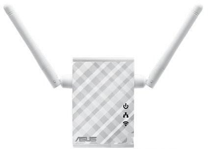 Повторювач Wi-Fi сигналу ASUS RP-N12  N300 1хFE LAN ext. ant x2