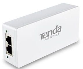 PoE-iнжектор TENDA PoE30G-AT 1xGE, 1xGE PoE, 30W