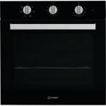 Духова шафа Indesit електрична, 66л, A, конвекція, чорний