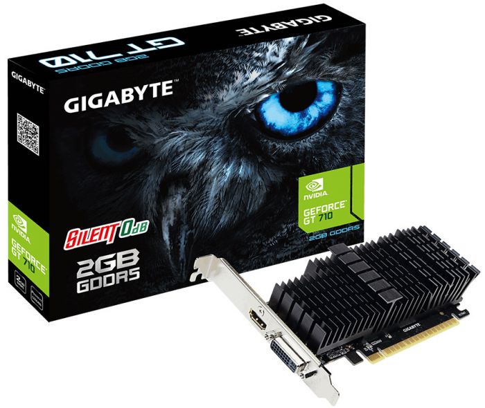 Вiдеокарта GIGABYTE GeForce GT 710 2GB DDR5