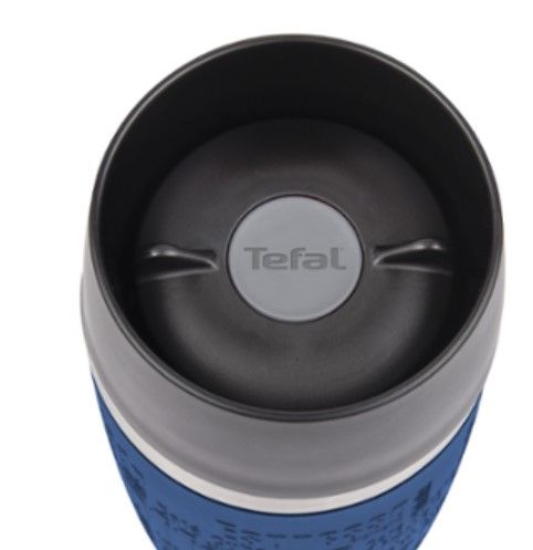 Термочашка Tefal Travel Mug 360 мл, синя, нерж.сталь