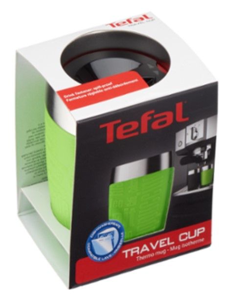 Термочашка Tefal Travel Cup 200 мл лайм, нерж.сталь