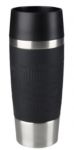 Термочашка Tefal Travel Mug 360 мл, чорна, нерж.сталь Термочашка Tefal Travel Mug 360 мл, чорна, нерж.сталь