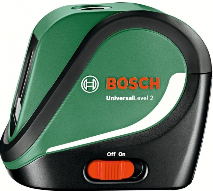 Нівелір лазерний Bosch UniversalLevel 2 SET +штатив, діапазон± 4 °, ± 0.5 мм на 30 м, до 10 м, 0.5 кг
