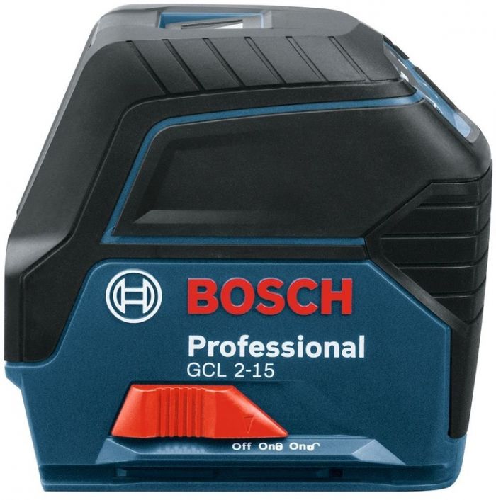 Нівелір лазерний Bosch GCL 2-15G + RM1 + кейс, до 15м, ± 0,3 мм/м, IP 54, зелений промінь