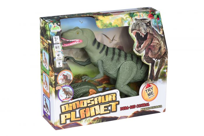 Динозавр Same Toy Dinosaur Planet Тиранозавр зелений (світло, звук) RS6126AUt