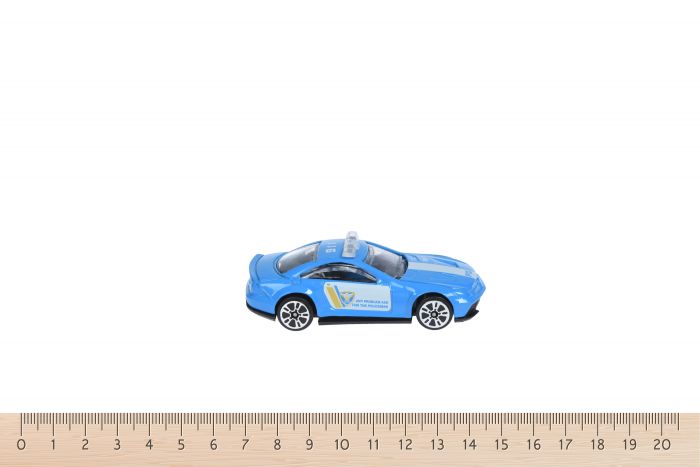 Машинка Same Toy Model Car поліція блакитна SQ80992-But-4