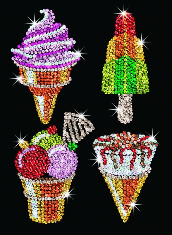 Набір для творчості Sequin Art ORANGE Ice Creams SA_1504