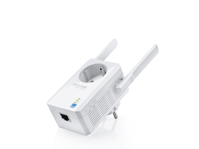 Повторювач Wi-Fi сигналу TP-LINK TL-WA860RE N300 1хFE LAN ext. ant x2 розетка