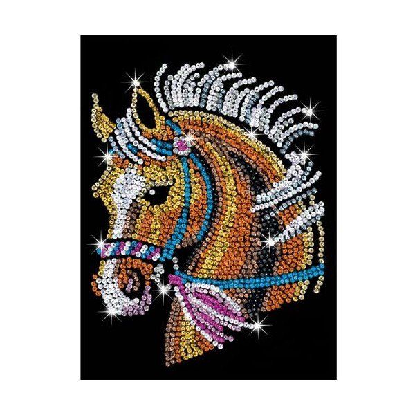 Набір для творчості Sequin Art Blue Кінь 25*34см