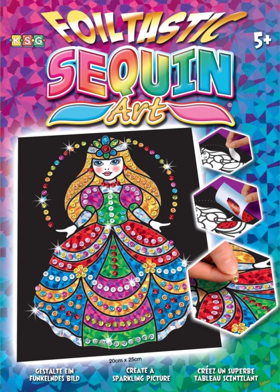 Набір для творчості Sequin Art FOILTASTIC Принцеса SA1313