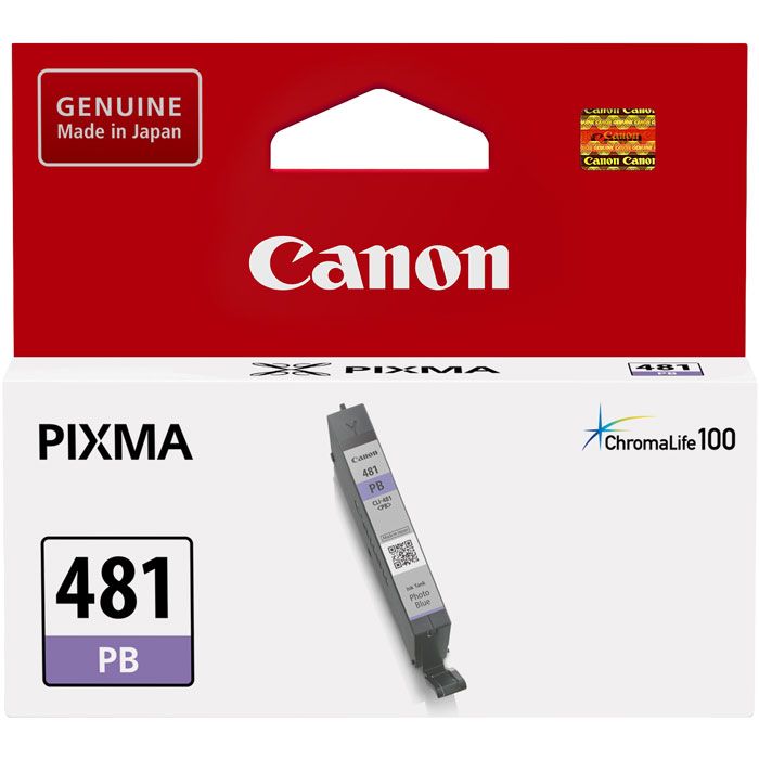 Картридж Canon CLI-481 PIXMA TS8140/9140/8240/8340 Photo Blue