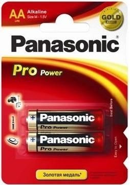 Батарейка Panasonic PRO POWER лужна AA блістер, 2 шт.