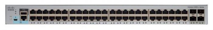 Комутатор Cisco Catalyst 2960L 48 port GigE, 4 x 1G SFP, LAN Lite