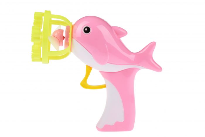 Мильні бульбашки Same Toy Bubble Gun Дельфін рожевий