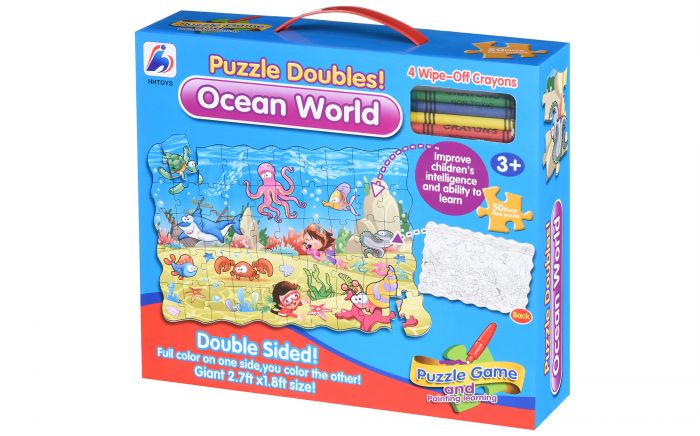Пазл-розмальовка Same Toy Підводний світ 2036Ut