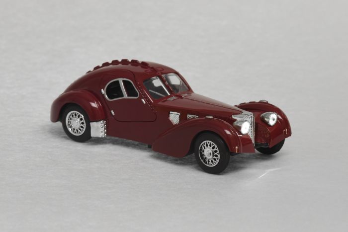 Автомобіль 1:28 Same Toy Vintage Car зі світлом і звуком Бордовий HY62-2Ut-4