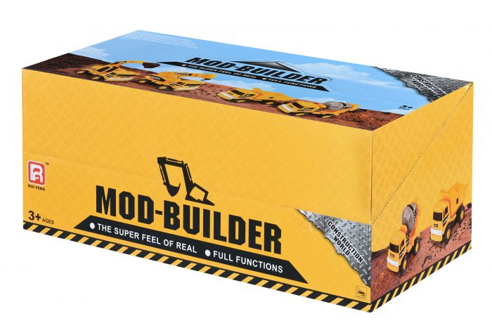 Набір машинок Same Toy Builder Будівельна техніка  (4 од.) R1806Ut