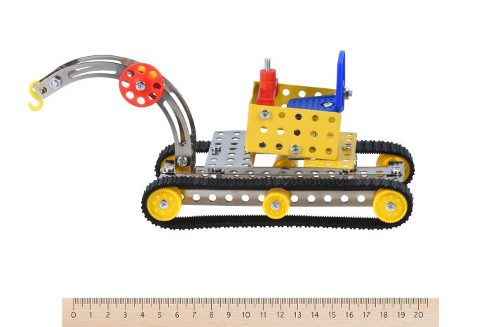 Конструктор металевий Same Toy Inteligent DIY Model Car Кран 94 ел. 58032Ut