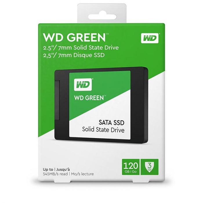 Накопичувач SSD WD 2.5"  120GB SATA Green