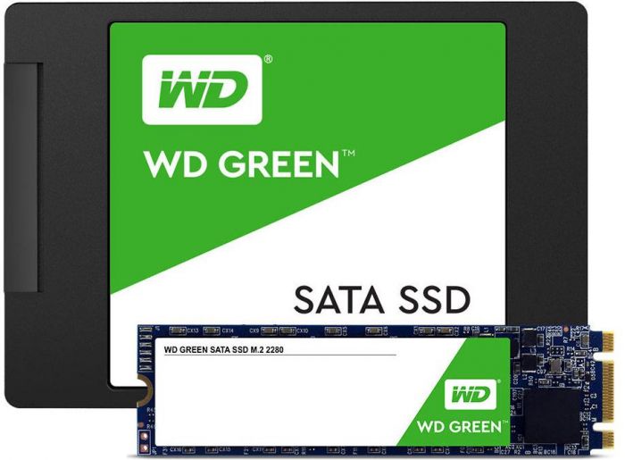 Накопичувач SSD WD 2.5"  120GB SATA Green